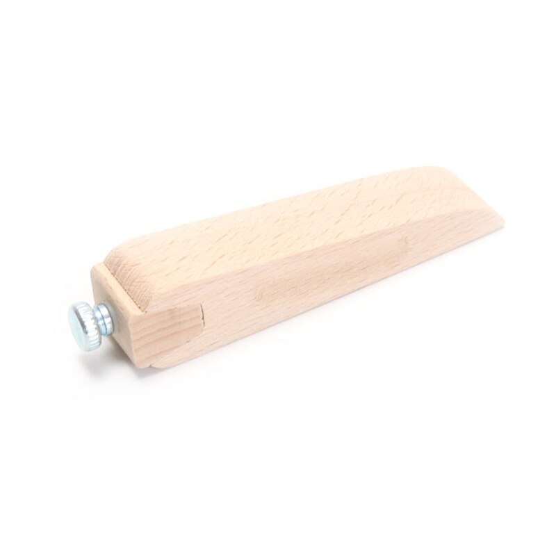 1 pcs Wooden Leather Sanding Block Handmade Leather Sanding Tool Sandpaper Sanding Polishing Aids