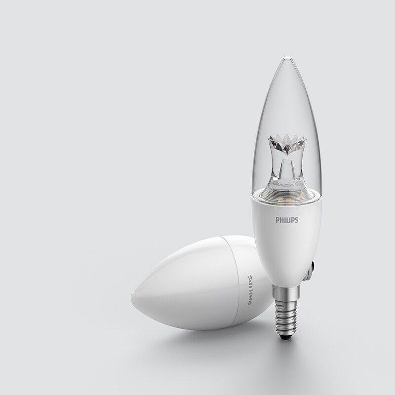 Lampe LED intelligente d'origine Xiaomi Mijia télécommande Wifi par MIHOME APP E14 ampoule 3.5W 0.1A 220-240V Kits de maison intelligente sans fil
