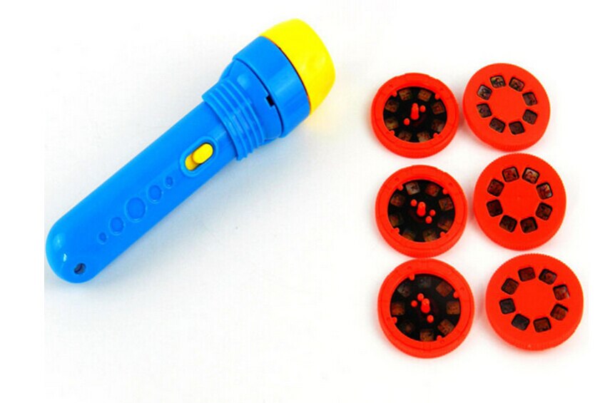 [Lustige] Baby Schlafen Geschichte Schlaf Projektion Taschenlampe Lampe märchen bilder Licht-up Spielzeug helfen die baby zu schlaf spielzeug
