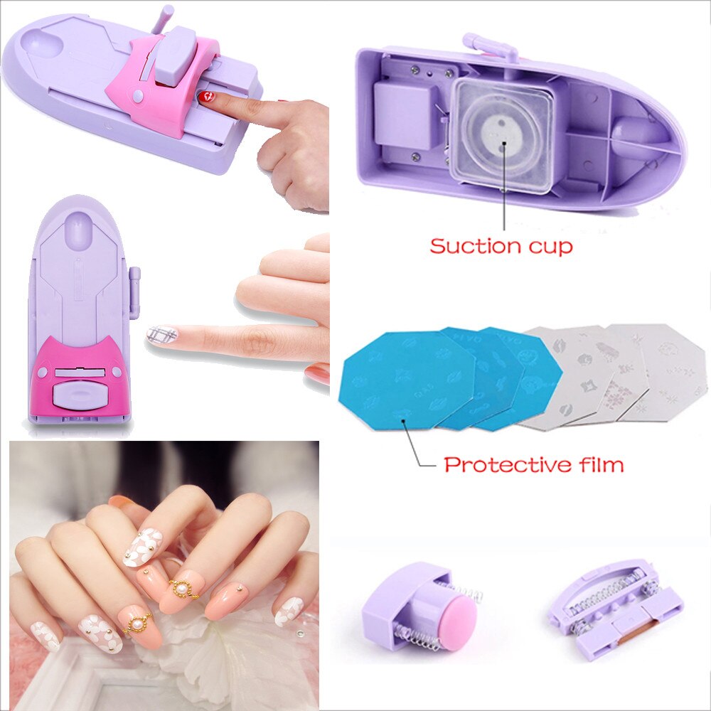 Pro Nail Art bricolage imprimante dessin modèle timbre impression manucure Machine Stamper ongles outils dessiner vernis ongles imprimante outils L921