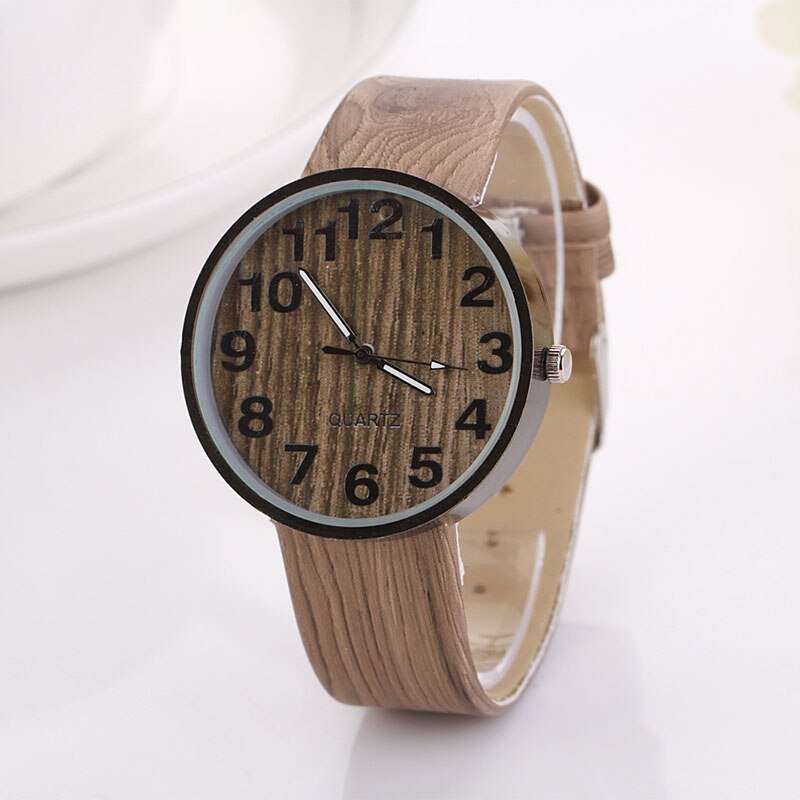 nuevos relojes de mujer, relojes de Retro de bambú de madera, relojes de pulsera de cuarzo, reloj para mujer