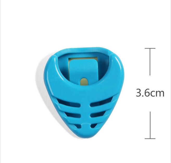 small beautiful box guitar pick 7 color 3.6cm plastic material Guitar Accessories guitar picks box boxes: G11