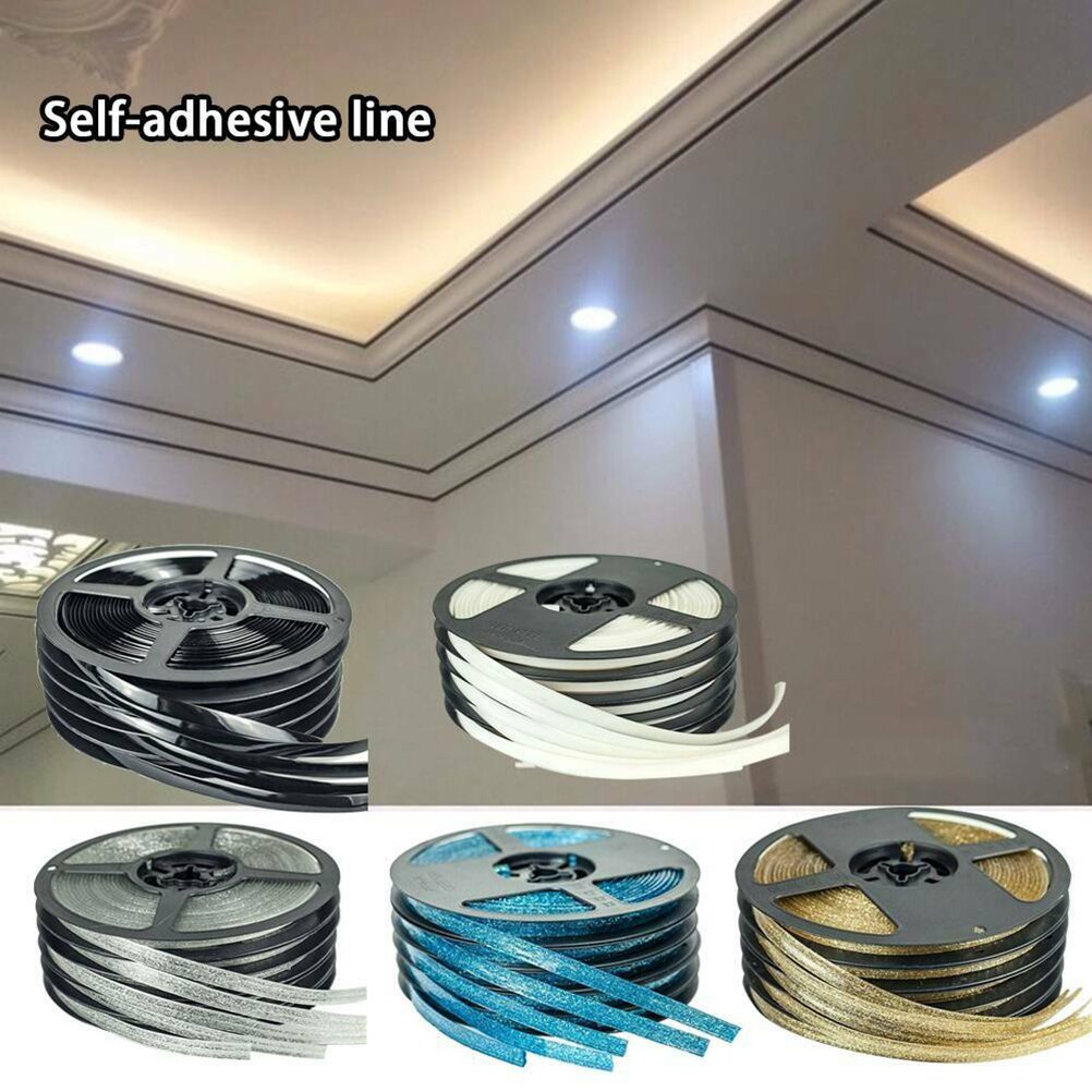 6M Self-Adhesive Ceramic Tile Gap Tape Ceramic Tile Mildewproof Crack Edges Tape Kitchen Corner Side Edges Strip Stickers