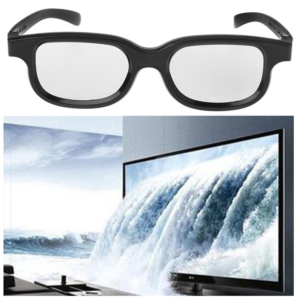 Circular Polarized Passive 3D Glasses Stereo Black For 3D TV Real D IMAX Cinemas-27#/CC