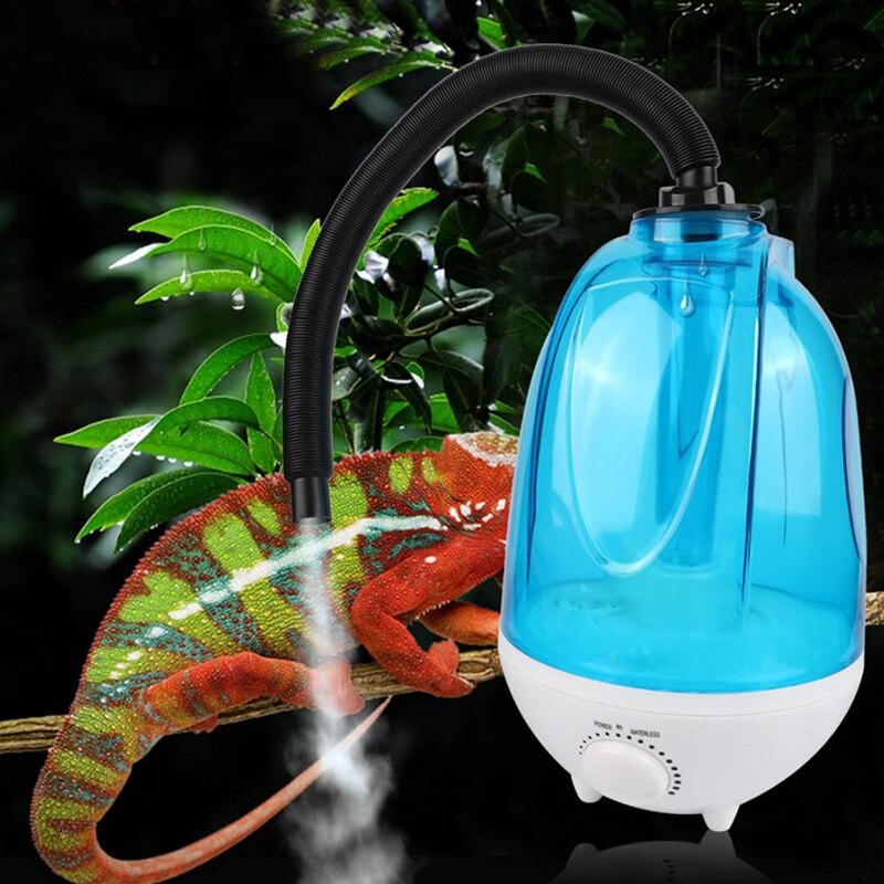 Tubo de extensión para terrario, 3L, anfibios y humidificadores de reptiles, nebulizador de reptiles: US plug