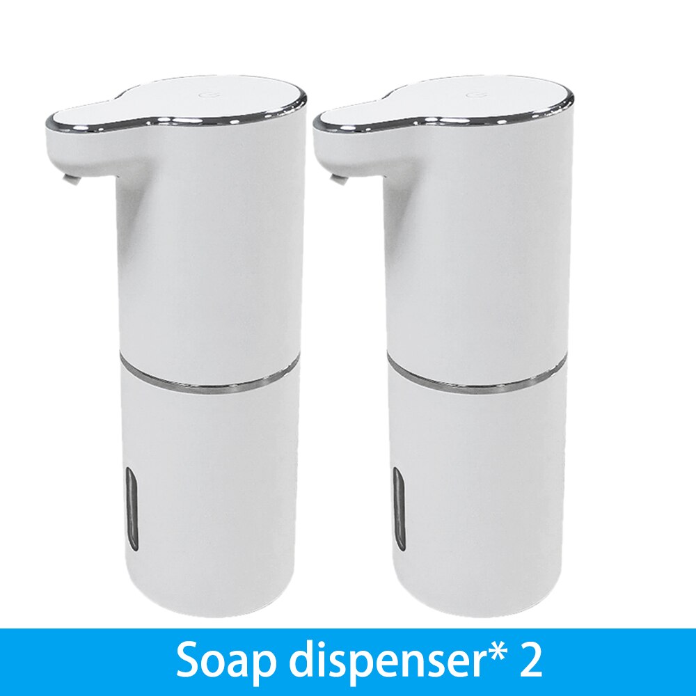 Automatic Foam Soap Dispenser Touchless Sensor USB Charging Smart Foam Machine Infrared Sensor Liquid Dispenser Hand Sanitizer: Upgrade X 2