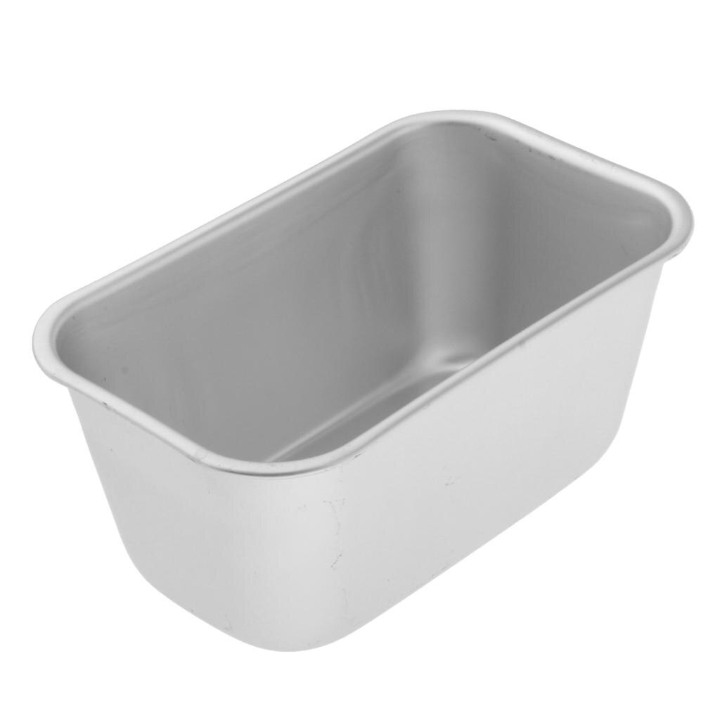 Aluminiumslegering brødform brødform tinnbrett ikke-pinne baking diy hjemmelaget bakeware kjøkken: D