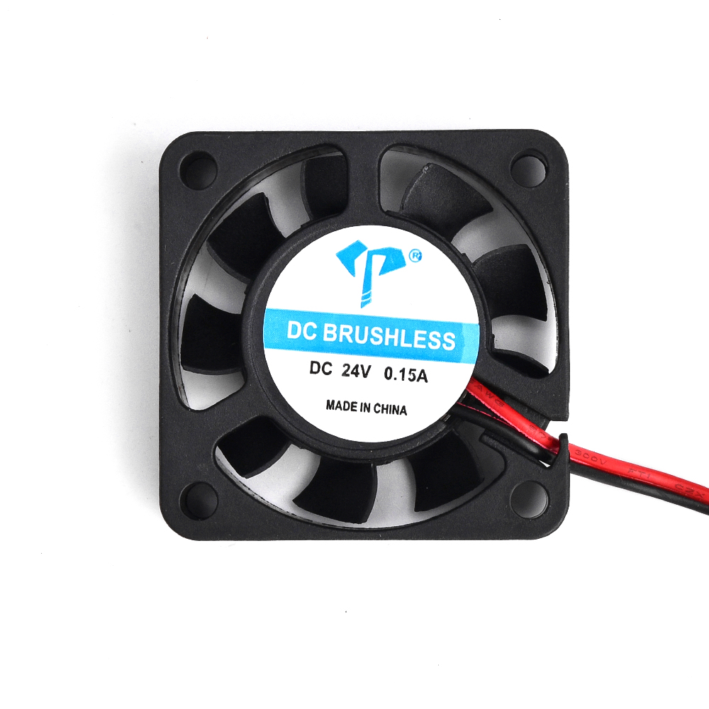 DC4010 40mm Quiet Cooling Fan Silent Variable Speed Control by 5V to 12V Input Cooling Turbo Fan For Laptop Cooling Pads: Silver