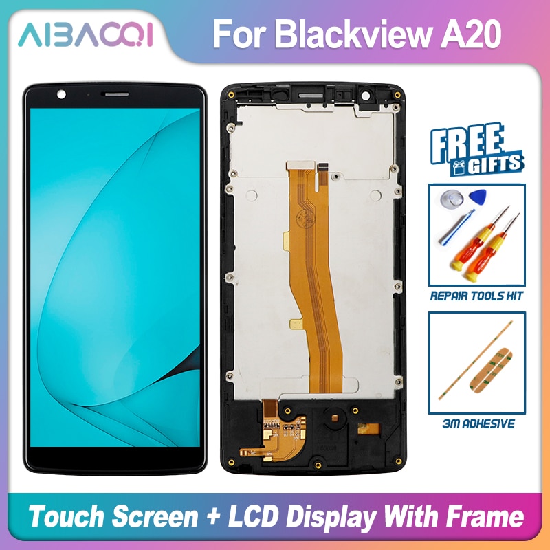 Touch Screen+LCD Display+Frame Replacement For Blackview A20 A20 Pro A60 A60 Pro A70 A80 A80 Pro A80 Plus Phone