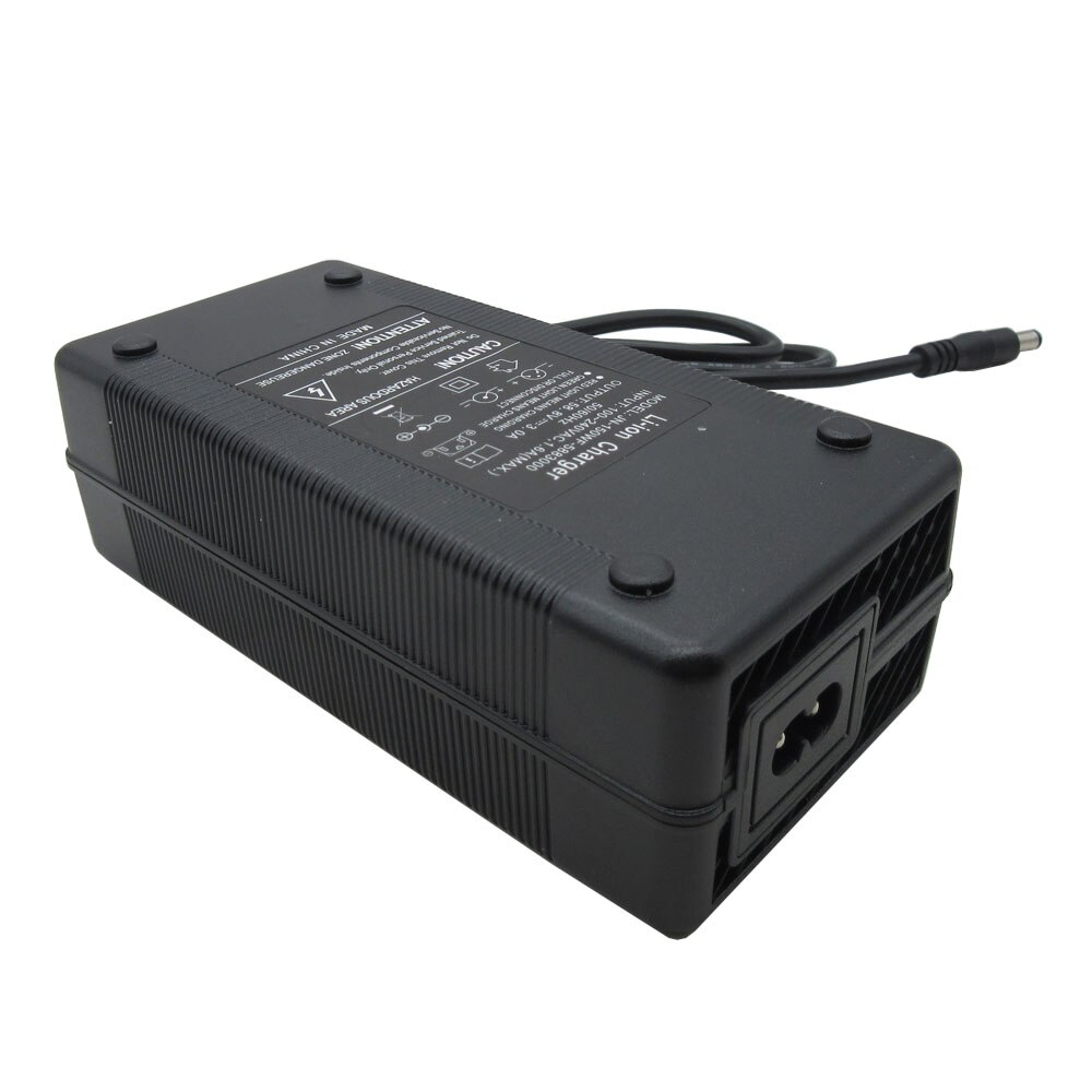48v 54.6v 3a litiumbatterilader for 13s x 48 volt 48 v 3a li-ion 20ah x 30ah lader likestrøm  gx16 xlr  xt60 -kontakt
