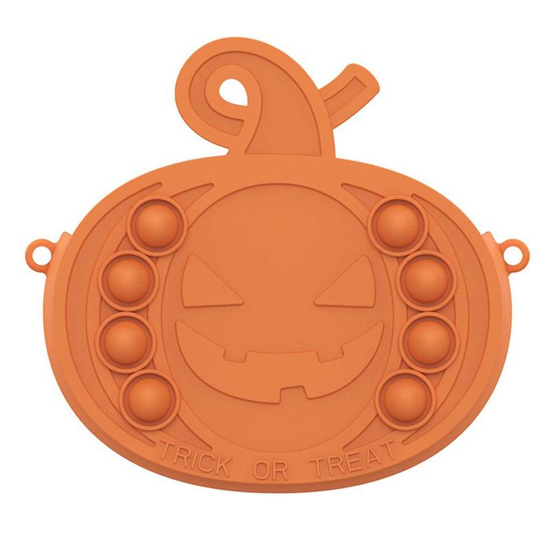 Neue Halloween Kürbis Popet Große Fingerspitze Reliver Dimmer Dekompression Handtasche Simpl Geschoben Anti-betonen Spielzeug Blasen Art J2o1: Ursprünglich Titel