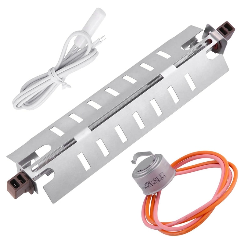 WR51X10055 Refrigerator Defrost Heater Replacements WR55X10025 Refrigerator Temperature Sensor,Defrost Thermostat