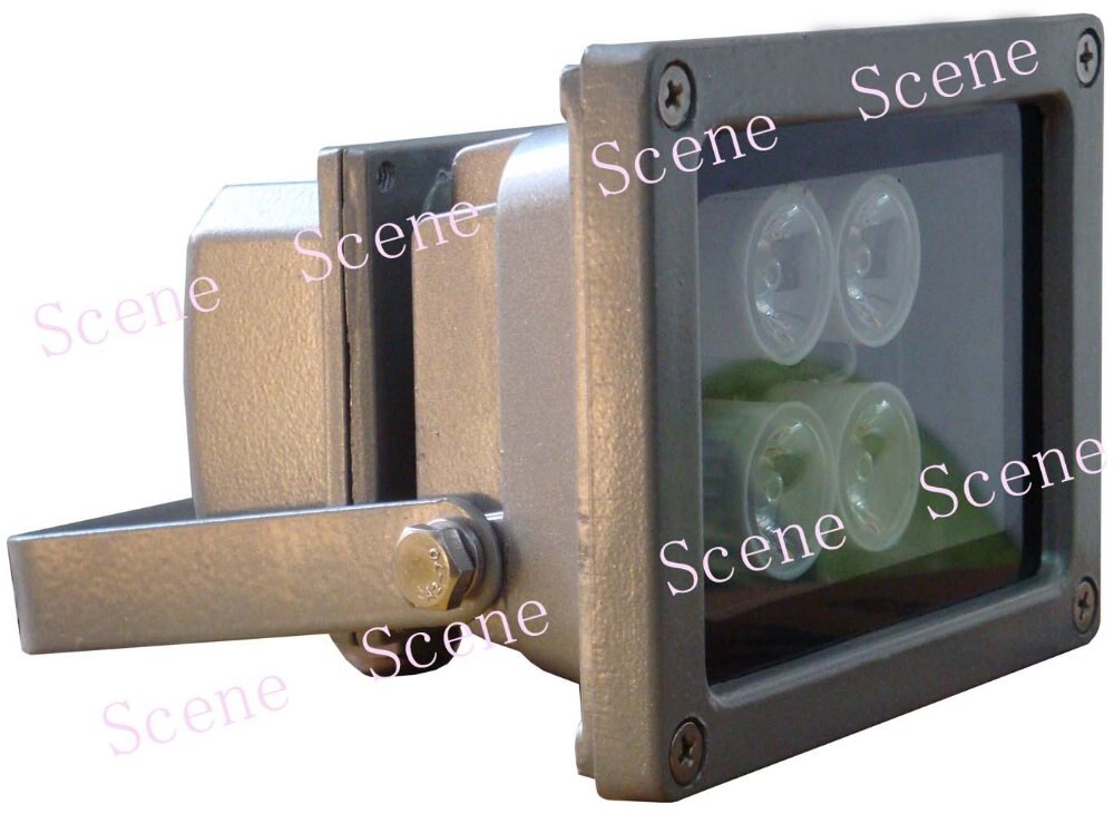 High power IR illuminator , Infrared Lamp, invisible IR light with Aluminum material & night vision light sources