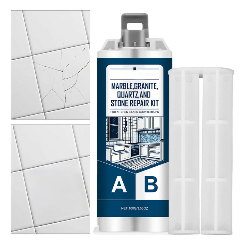 Porcelain Repair Kit Quartz Countertop Repair Kit Porcelain Repair Kit Ceramic Tile Repair Kit Filler Fix Tile Chips Cracks