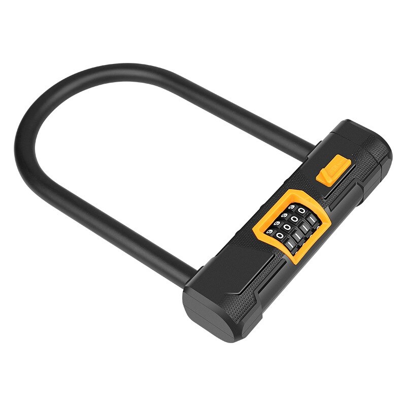 U-Shaped Anti-Theft Lock Battery Car Lock Password Lock Mountain Bike Lock Bicycle Lock Riding Equipment