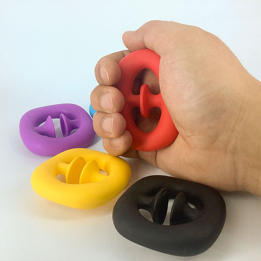 Anti Stress Fidget Toy Finger Hand Grip Simple Dimple Stress Reliever Adult Child Brinquedos Toys Decompression