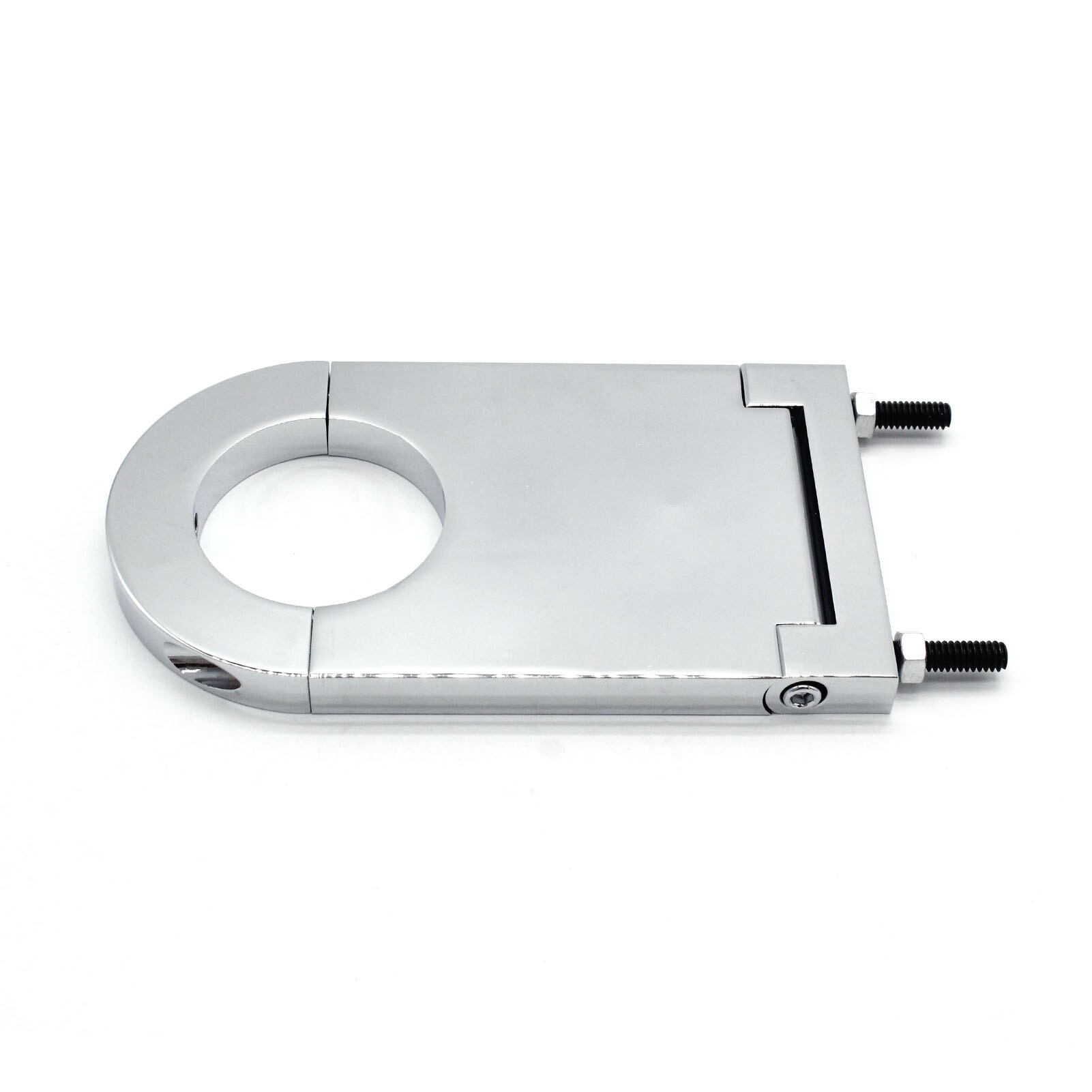 Universal Chrome Aluminum 4 1/2'' Steering Column Replacement For 2” Columns SBC BBC 350 Car Accessories: Default Title