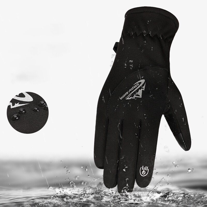 Winter Waterdichte Warme Mannen Handschoenen Ski Handschoenen Snowboard Handschoenen Motorrijden Winter Touchscreen Sneeuw Windstopper Handschoen