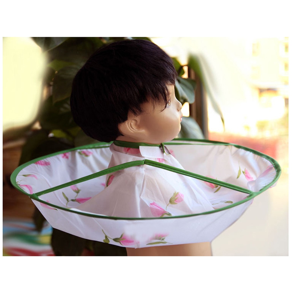 Haircut Gown Apron Kids Boy Hairdresser Barber Hairdressing Clothes Hair Cutting Cape Gown Children Hairdresser Cloak Umbrella