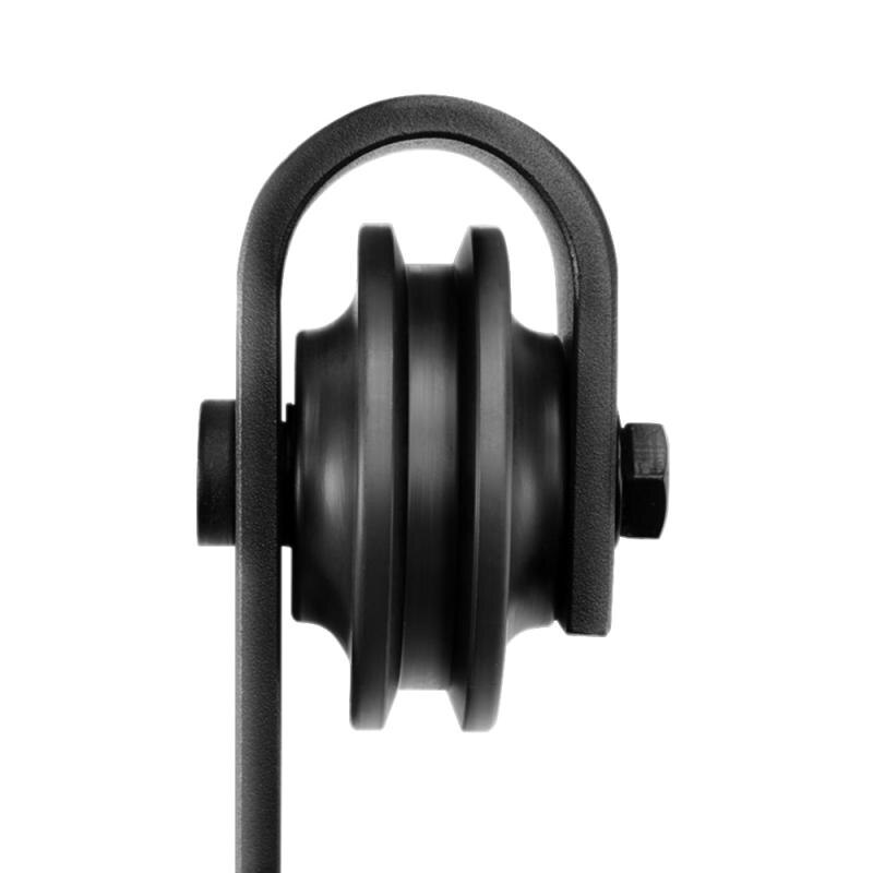 Newest Sliding Door Barn Track Hardware Wood Barn Door Rail Hardware Sliding Door Track Kit Barn Door System Slide Kit