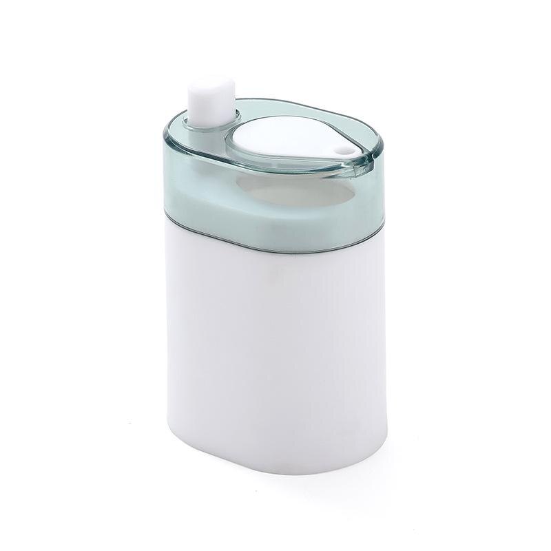 Toothpick Storage Box Automatic Toothpick Dispenser Toothpick Holder Transparent Organizer Household Table Containerb TXTB1: white