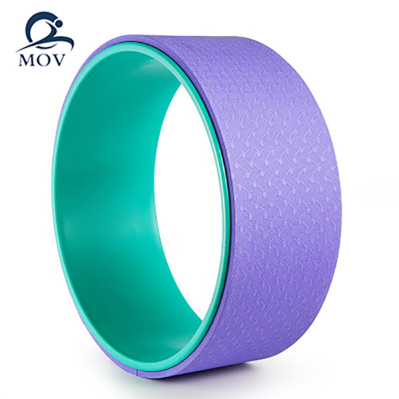Yoga Wheel - 33x13cm - TPE + ABS - 1.4kg - Multi-colored