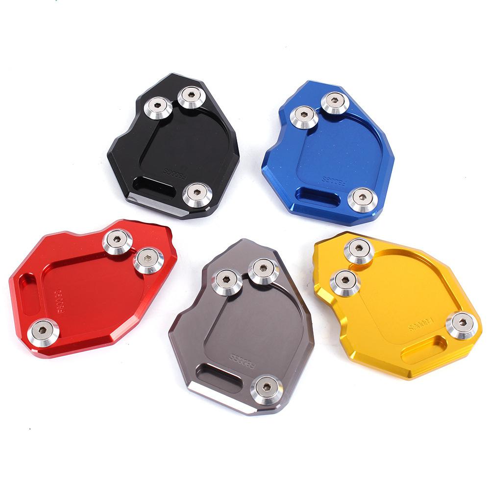 Yiwa Hoge Sterkte Kickstand Voet Side Stand Extension Pad Ondersteuning Plaat voor BMW F800GS