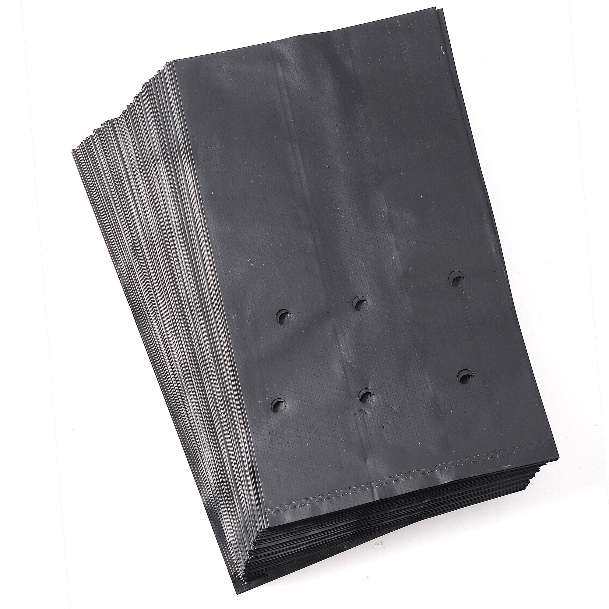 PE Plastic Nursery Bags Plant Grow Bags Seedling Pots With Breathable Holes Flowers Garden Supplies For Fruits Vegetables 10 Pcs