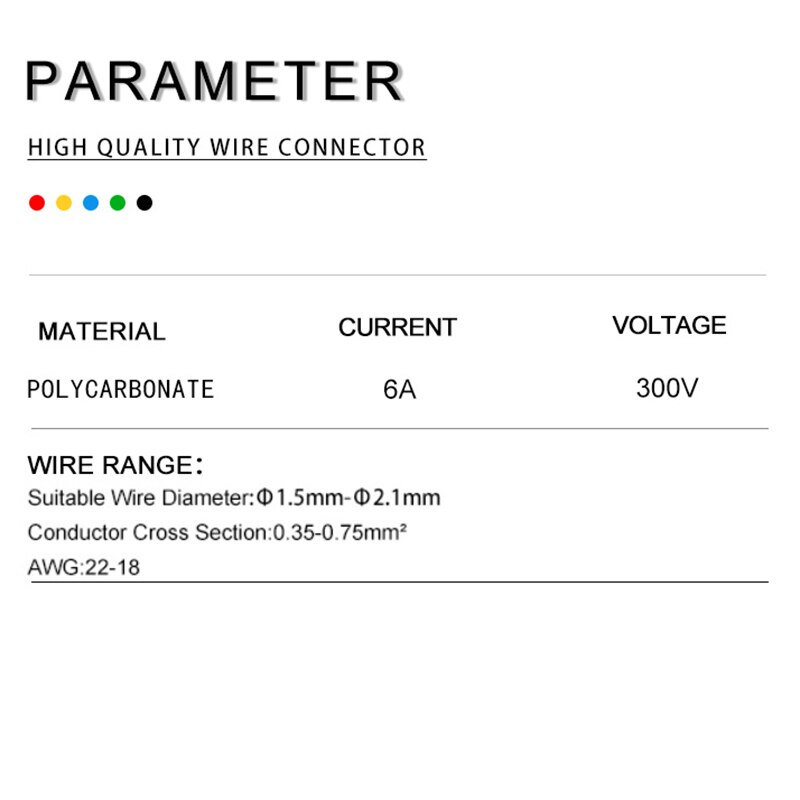Draad Connector Set Splitter Box Met Connector Voor Audio Auto Moto Verlichting Systeem 22-18AWG Led Strip Draad Kabel Junction Box