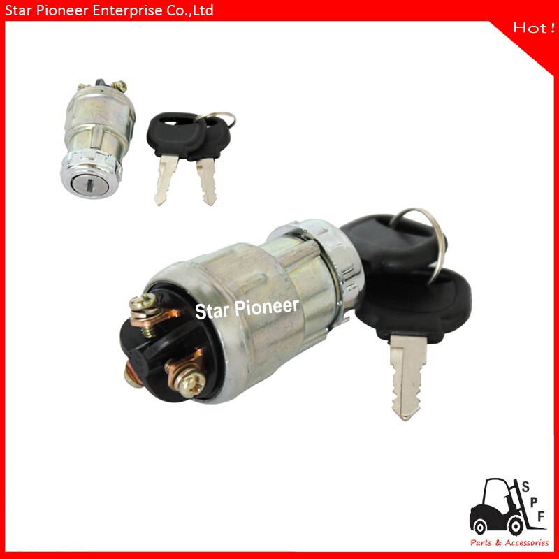 Forklift parts starter switch ignition switch for Hangcha CPD10-30 part # JK423 - 3 wires