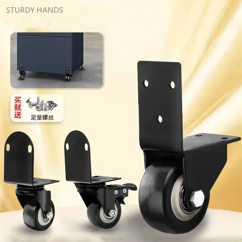 2 Stuks Meubelen Caster Wiel Nachtkastje Universele Roller Slider Directionele Katrol Stille Besturing Bewegende Glijdende Wielen Wiel
