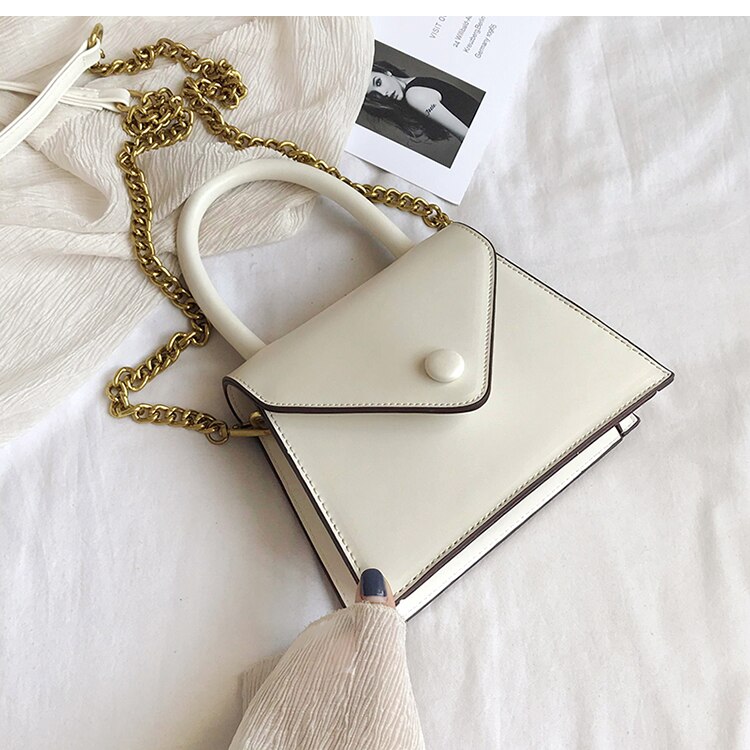 Originele macaron schoudertas & handtas crossbody tas breedte 20cm hoogte 15cm dikte 7cm: Beige