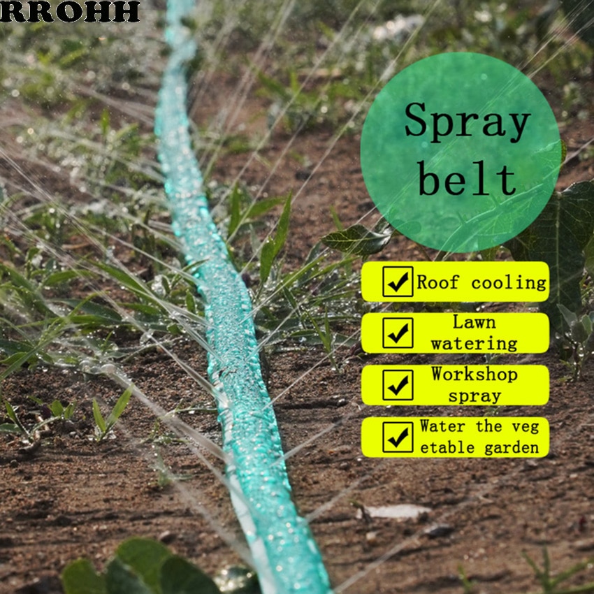 2.5-15M Tuinslang Gazon Infiltratie Pijp Sprinkler Water Met Fijne Spray Gazon Druppelirrigatie Cooling om Watering