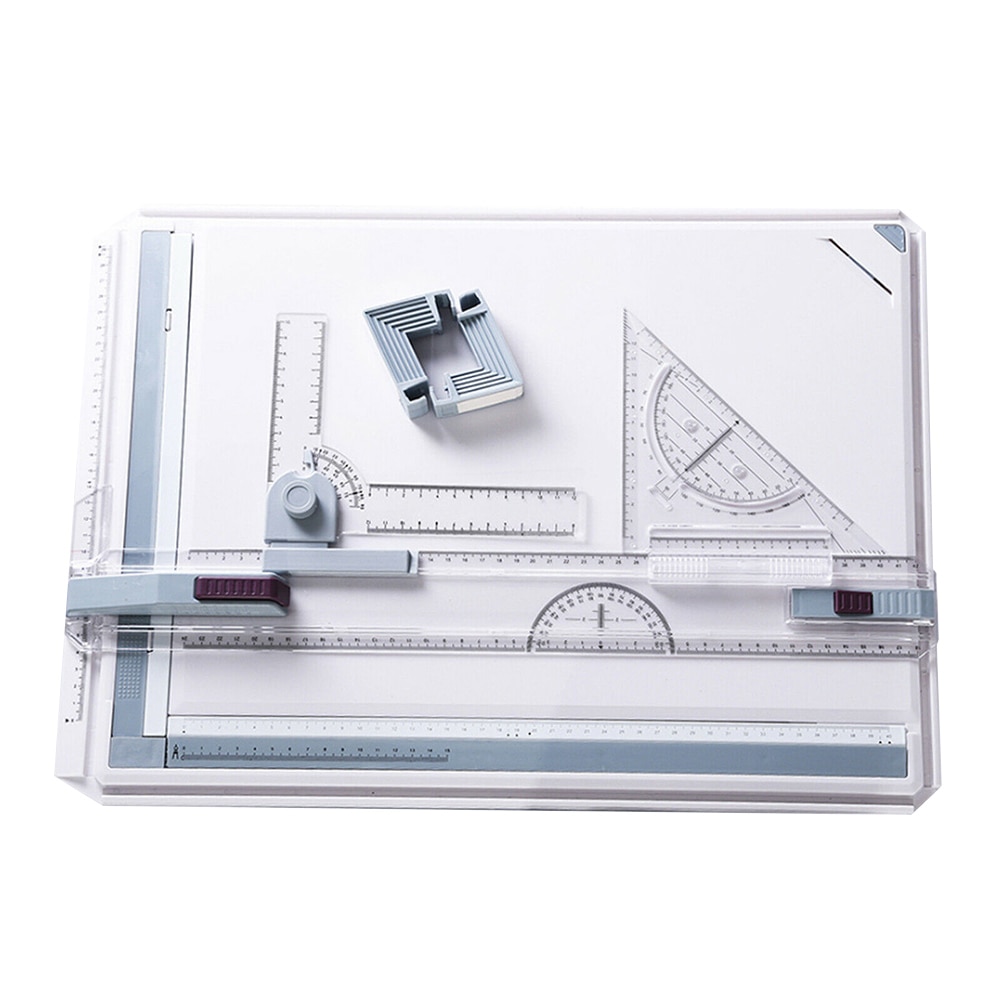 Drawing Board A3 Drafting Tables with Parallel Motion Angle Measuring System: Default Title