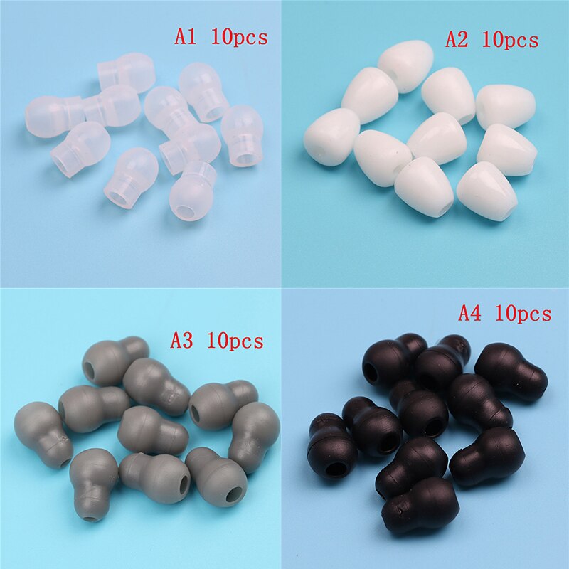 10Pcs Silicone Soft Oordopjes Comfortabel Stethoscoop Oordopje Oordopjes Oortjes Voor Stethoscoop 4 Kleuren