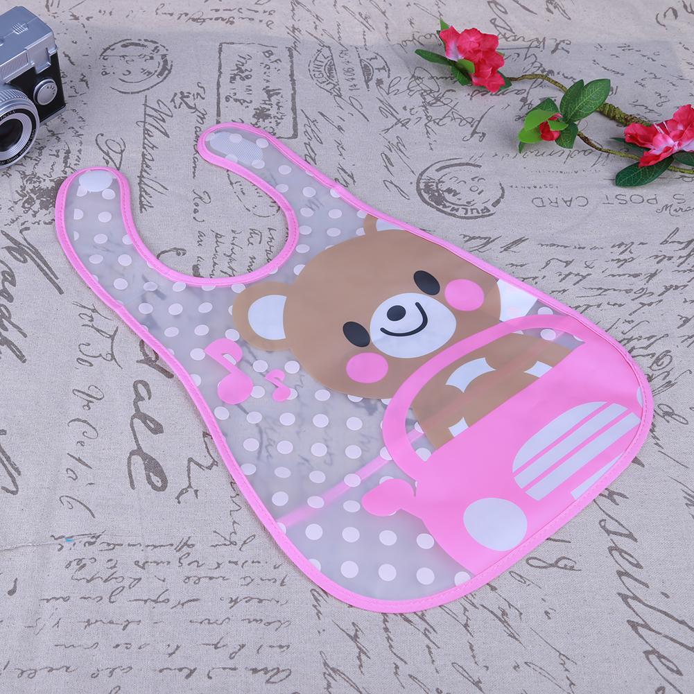 Cute Cartoon Baby Kids Bibs Waterproof Saliva Towel Feeding Bandana Apron