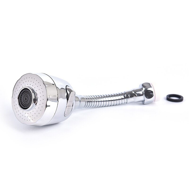 Robinet rotatif tête de pulvérisateur Anti-éclaboussures robinet Booster douche dispositif d'économie d'eau accessoires de cuisine: Orange