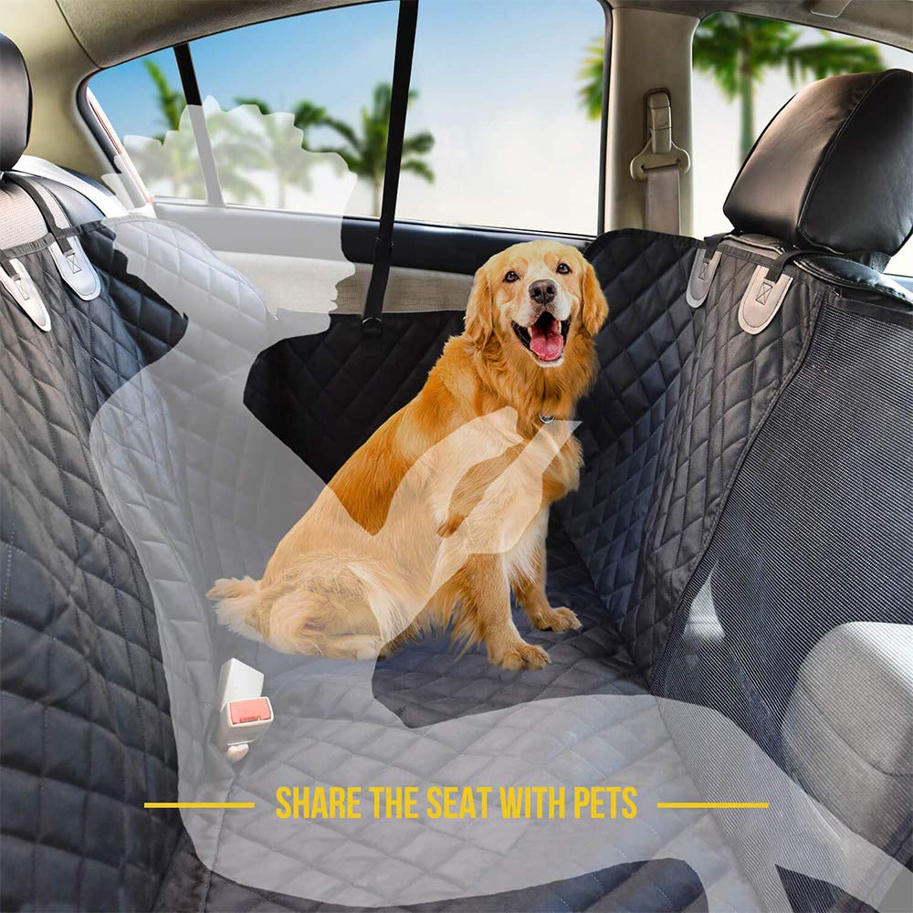 Hond Stoelhoezen Waterdicht Hond Seat Cover voor Achterbank met Visuele Venster Hond Auto Stoelhoezen Hond Auto Hangmat voor Auto 'S Vrachtwagens