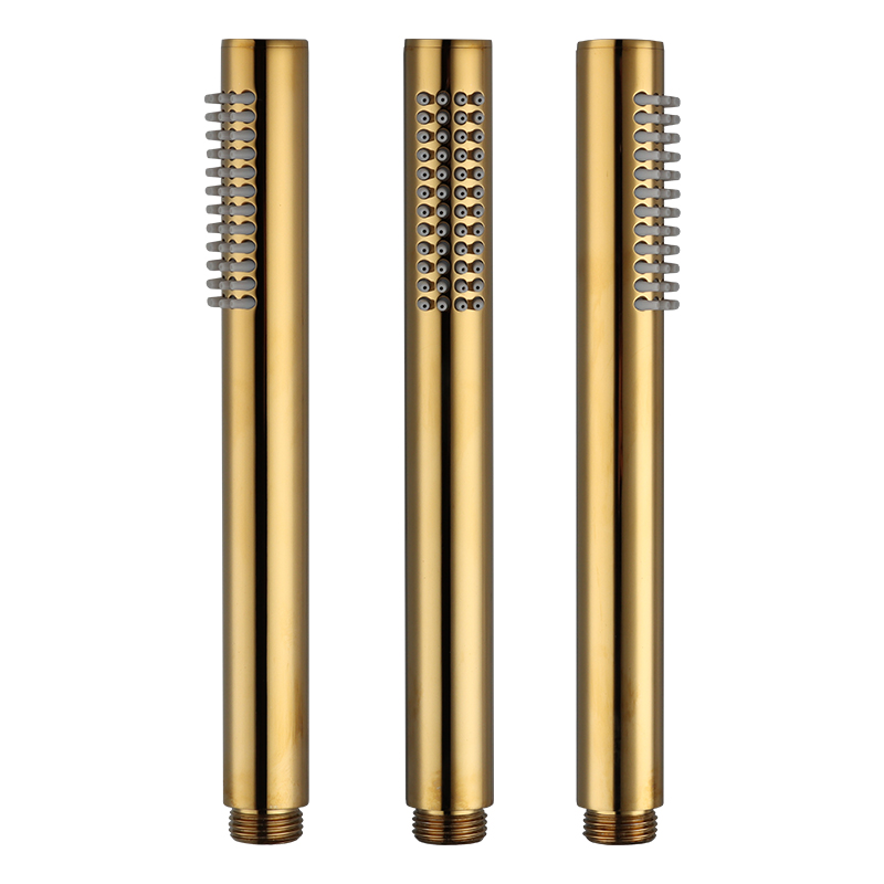 Durcheinander-Duschkopf, wassersparend, für Badezimmer, Handbrause, Sprühgerät-einstellen, Schwarz/Weiß/RoséGold/Badesprinkler aus gebürstetem Nickel/Chrom