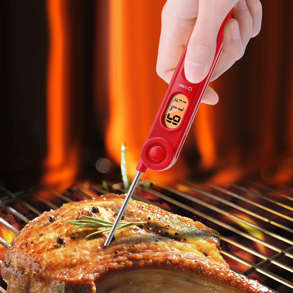 ThermoPro TP-03B Fast Reading Oven Barbecue Thermometer For Meat Digital Kitchen Food Meat Cooking Thermometer Backlight