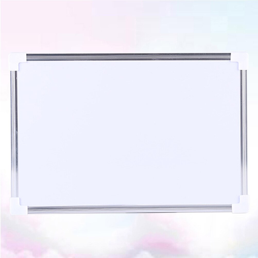Magnetic Whiteboard Double Sided Board Teaching Writing Board Hanging Message Board for Home Office School Shop (30/40)