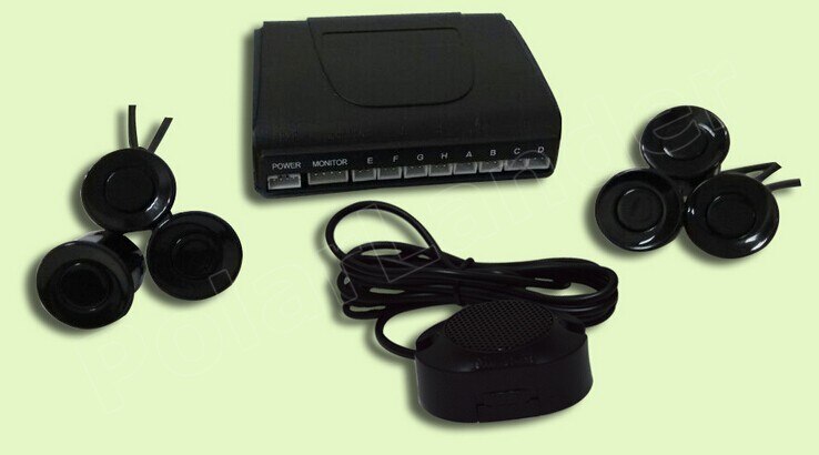 Parking Assistance Backup Reverse car auto Parking Sensor 8 sensors buzzer 44 Colors to choose