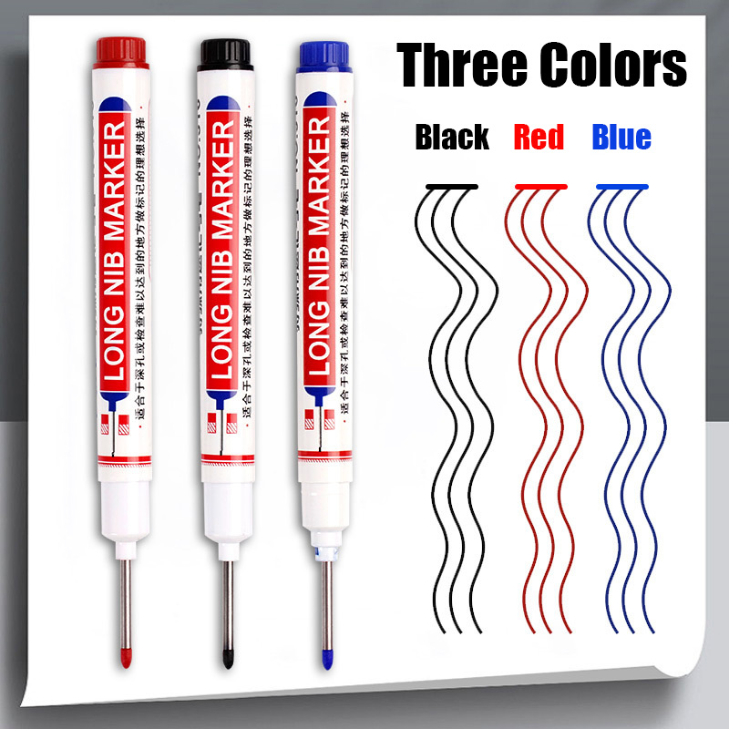 Białe pisaki 0,7/1,0/2,5 mm Wodoodporne, oleiste, trwałe markery robić drewna, kamienia, tworzywa sztucznego, skóry, szkła, metalu, ceramiki