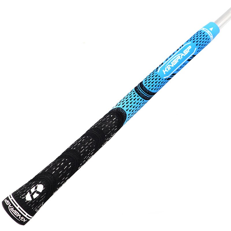 KINGRASP Golf Rubber Grip Ironwood Handle 9 colors for your choice of standard specifications for men/women: lightblue-standard