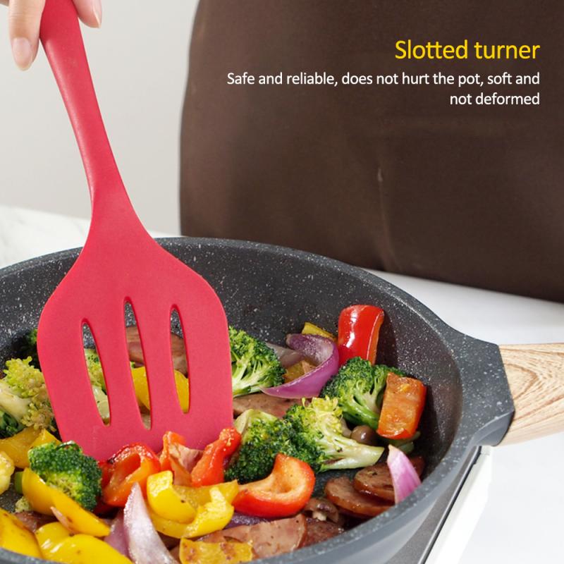 Silicone Cooking Utensils Kitchen Utensil Set Heat-Resistant Non-Stick Silicone Kitchen Utensils Cooking Tool Gadgets Sets
