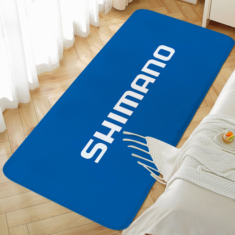 Alfombra antideslizante para dormitorio, alfombrilla de entrada de casa, sala de estar, baño, decoración moderna del hogar, s-shimano, Verano