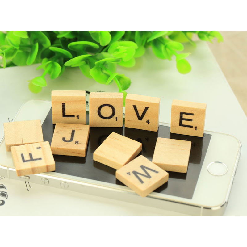 26pcs Wooden English Alphabet Letter Set DIY Create Ornaments for Photo Shooting Photography Background Accessories fotografia