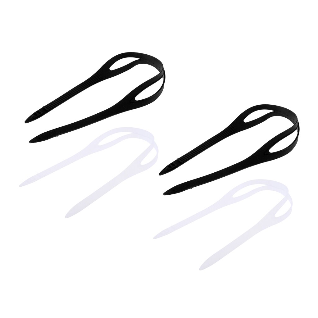 Pack 4 Universal Swimming Swim Goggles Strap Band - Comfortable & Durable