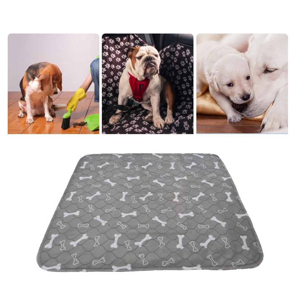 Dog Mat Waterproof Reusable Dog Bed Mats Dog Urine Pad Animal Training Travel Pet Pee Pads Puppy Pee Fast Absorbing Pad Rug