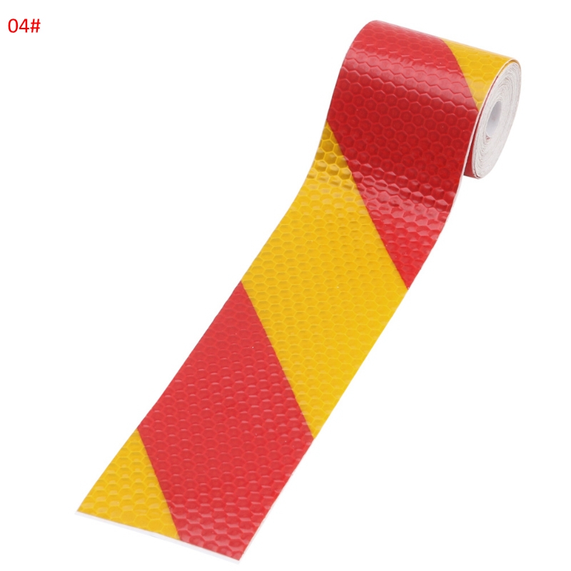Luxury PVC Safety Reflective Warning Tape Conspicuity Film Sticker Multicolor 3M